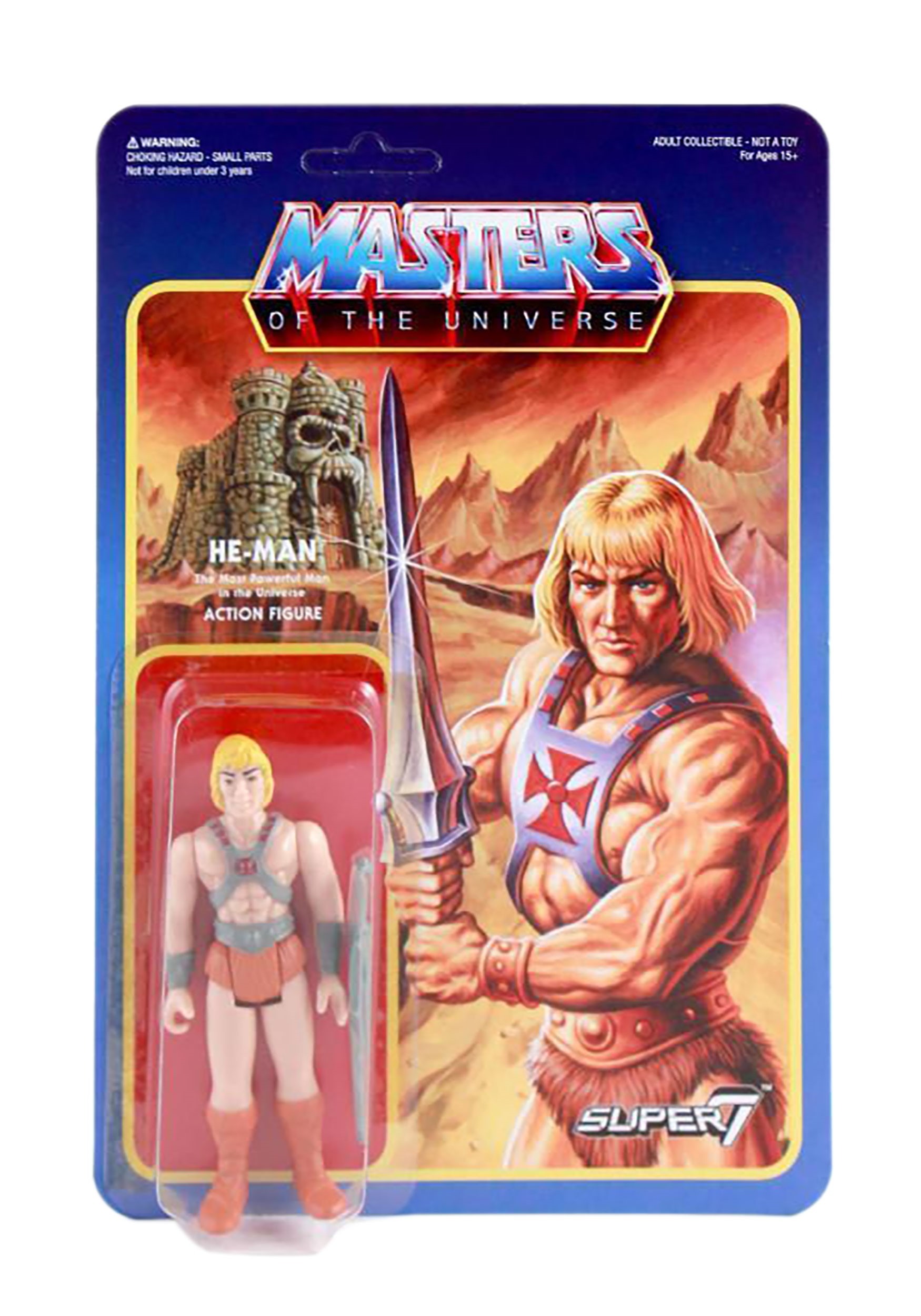 Reaction He-Man Masters of the Universe Action Figure