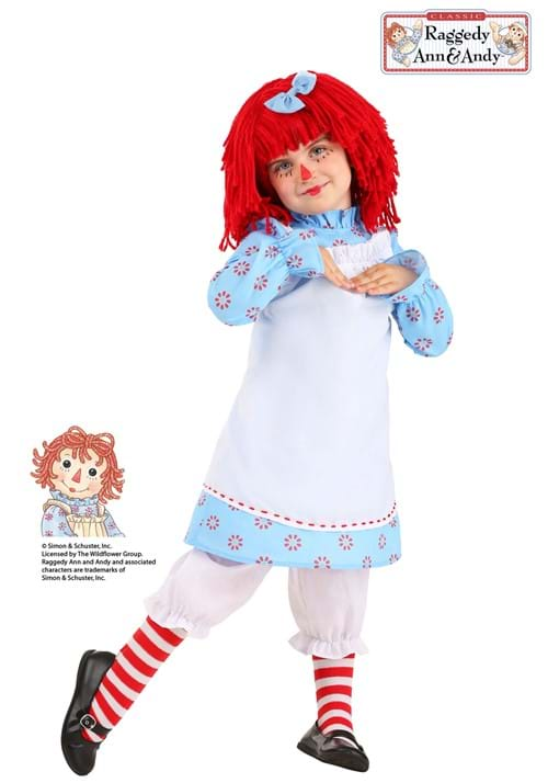 Toddler's Exclusive Raggedy Ann Costume