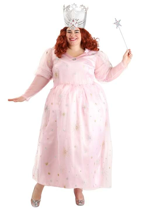 Wizard of Oz Glinda Plus Size Costume for Women