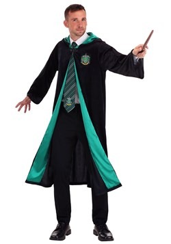Harry Potter Adult Plus Size Deluxe Slytherin Robe