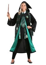 Harry Potter Adult Plus Size Deluxe Slytherin Robe Alt 6