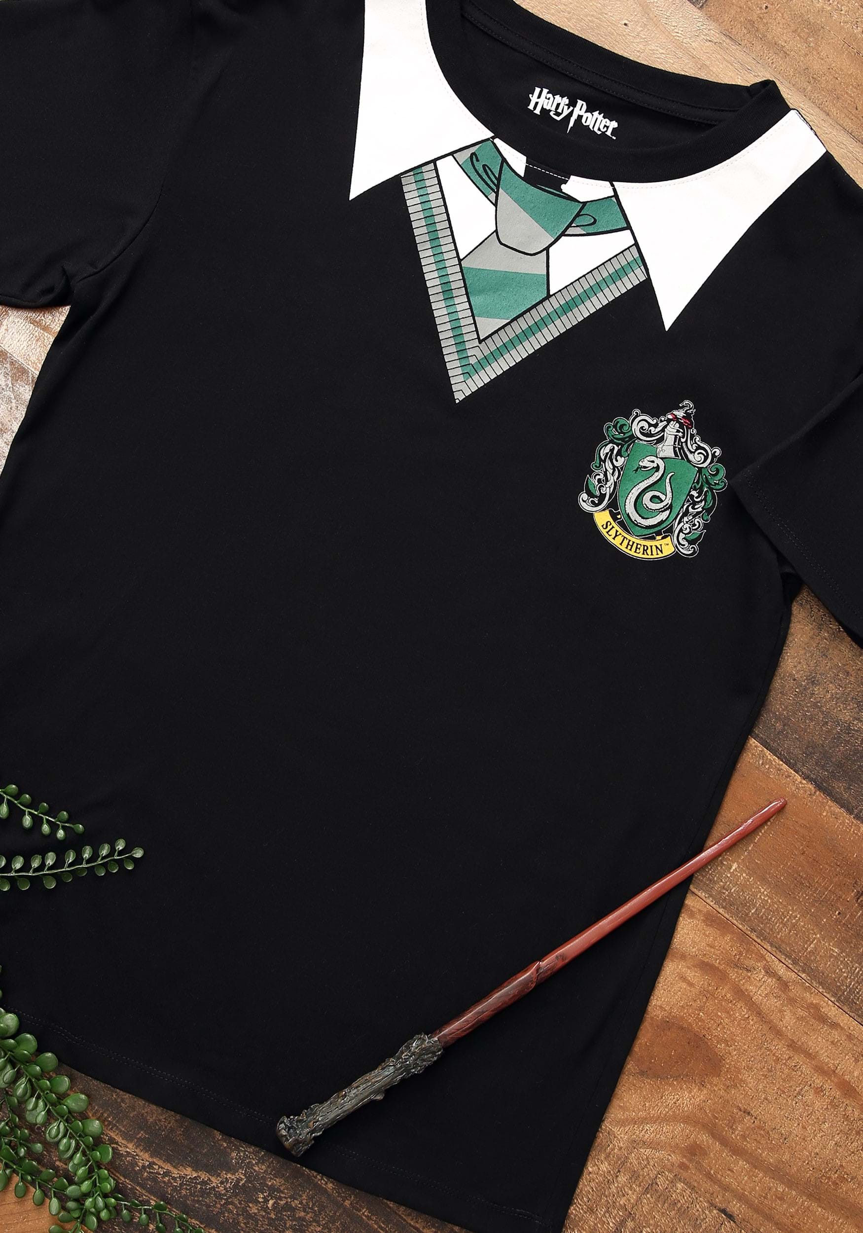 Harry Potter Slytherin Costume Adult T-Shirt
