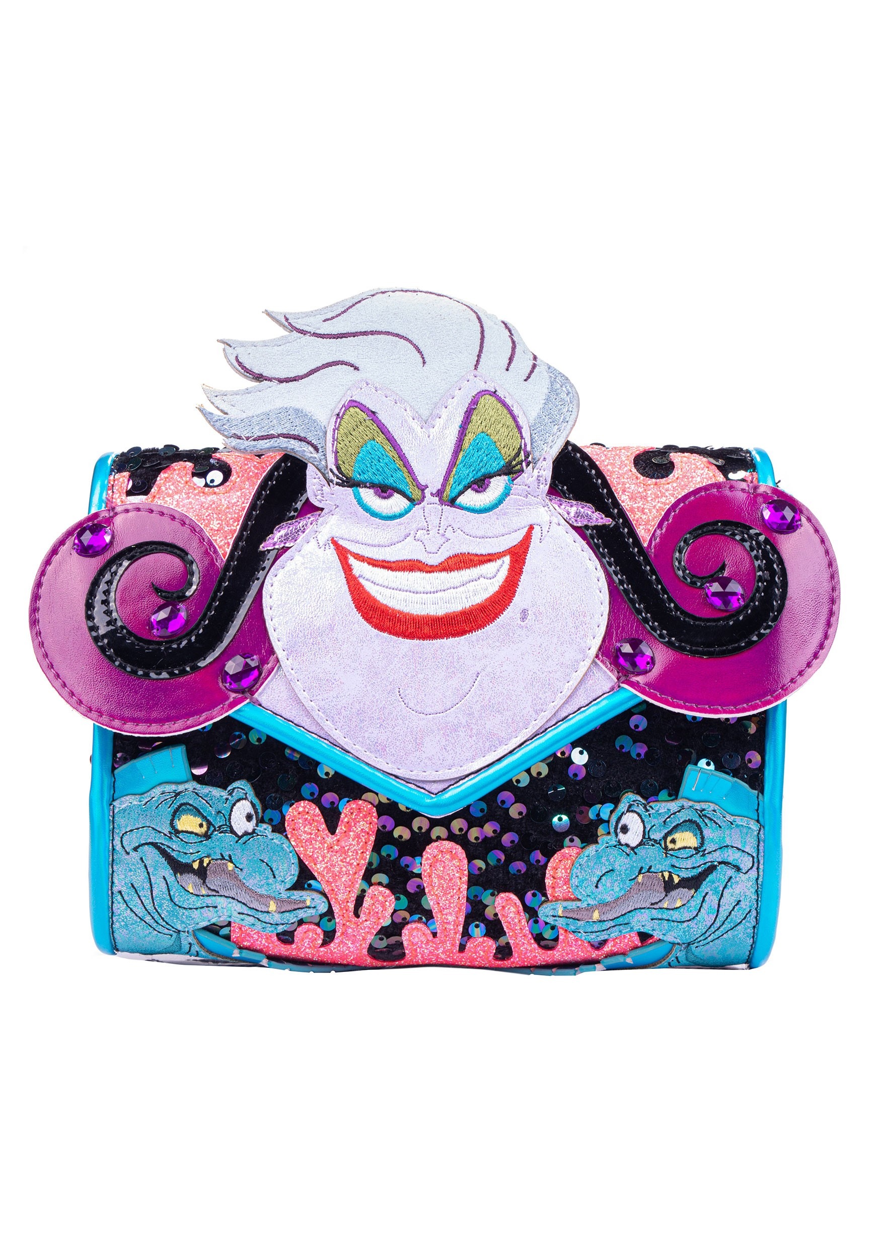 Irregular Choice Disney Princess- The Little Mermaid Elegant Evil Crossbody Bag