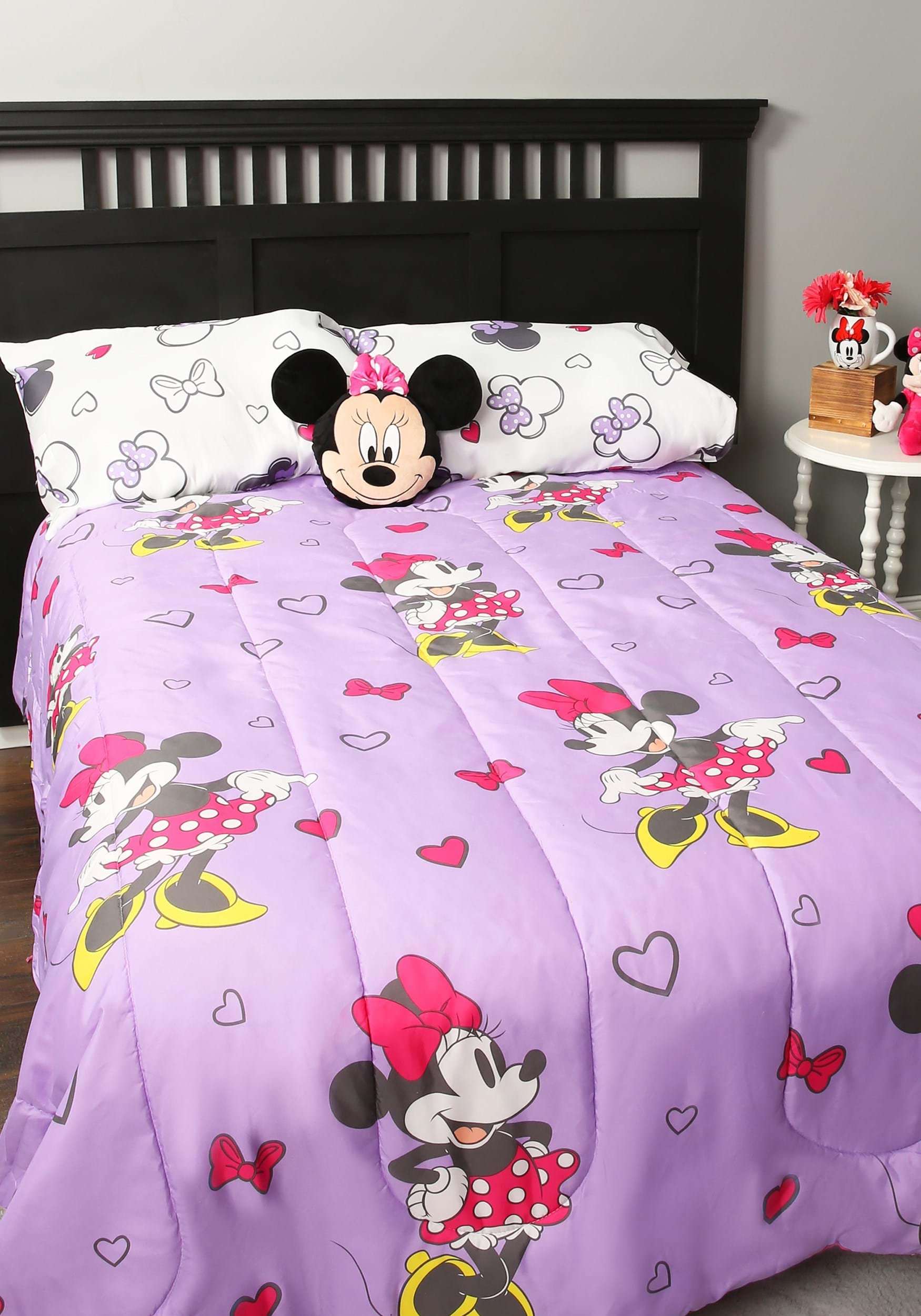 Disney's Minnie Purple Love Full Bed In A Bag