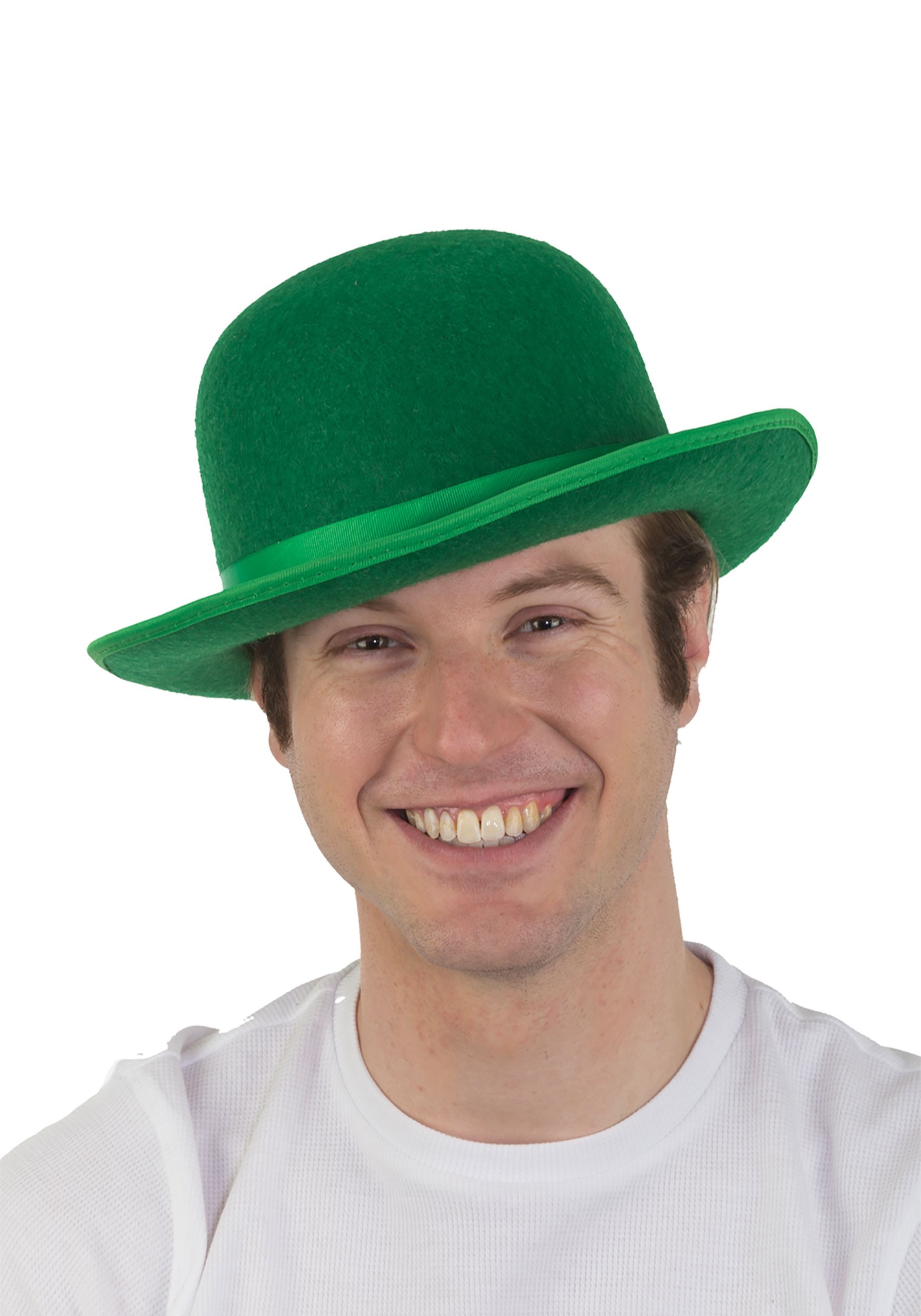 Adult Green Derby Hat