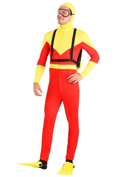 Adult Sunny Scuba Diver Costume