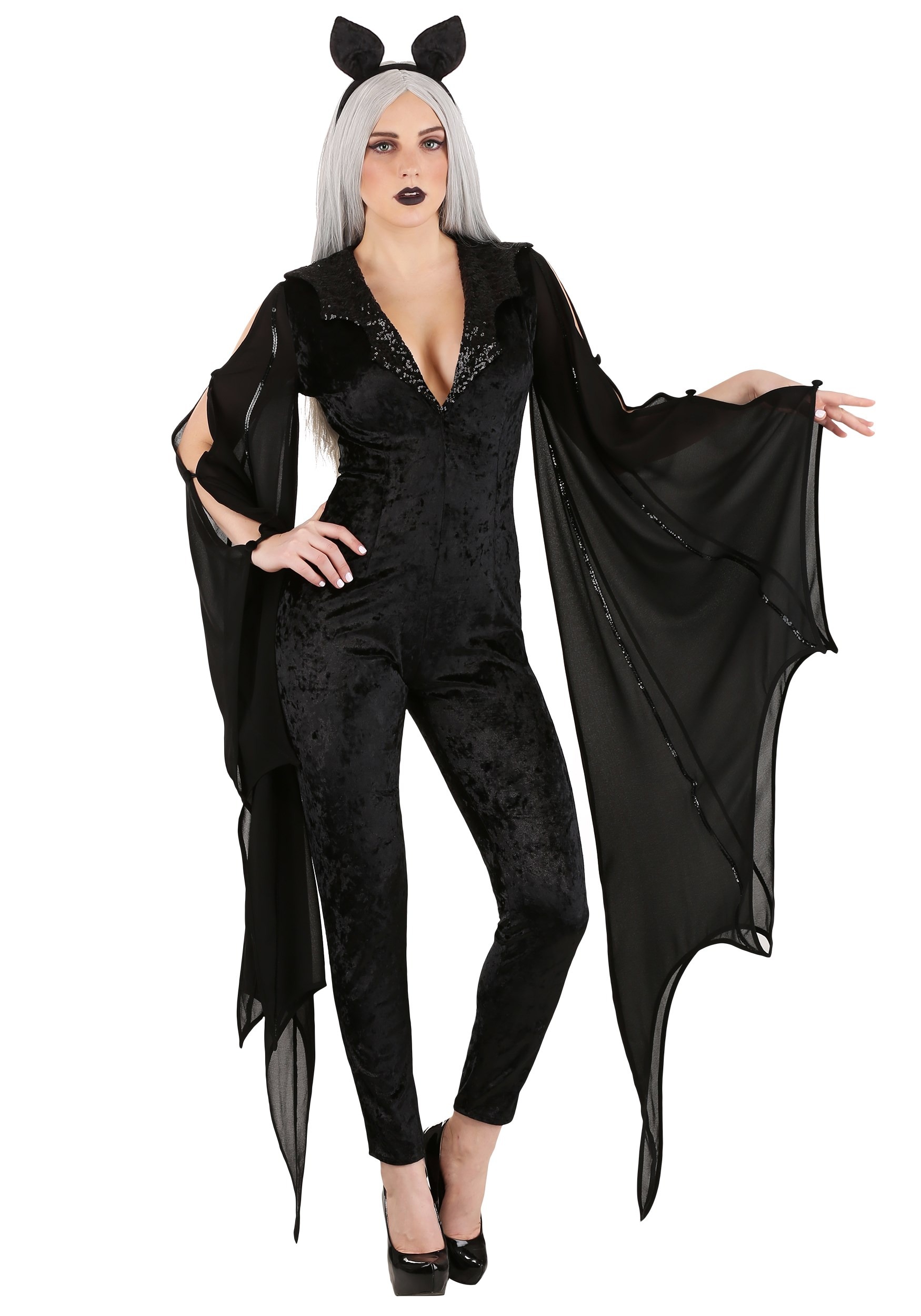 Midnight Bat Costume For Women