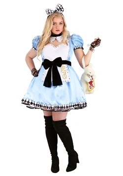 Womens Alluring Alice Costume