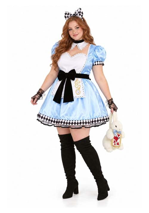 Womens Alluring Alice Costume Main 1
