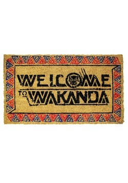 Black Panther Welcome to Wakanda Doormat