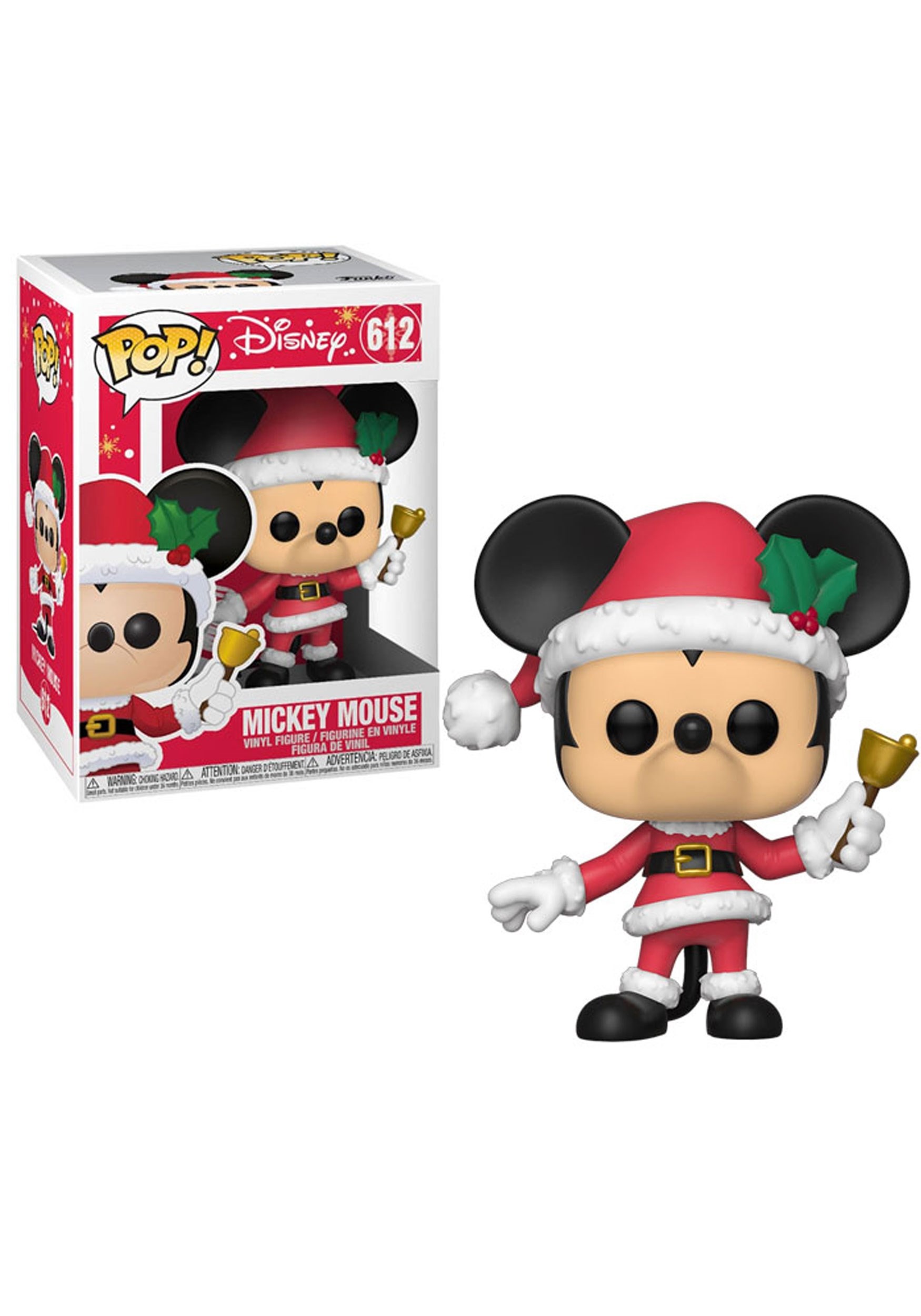 Pop! Disney: Holiday Mickey Mouse Figure