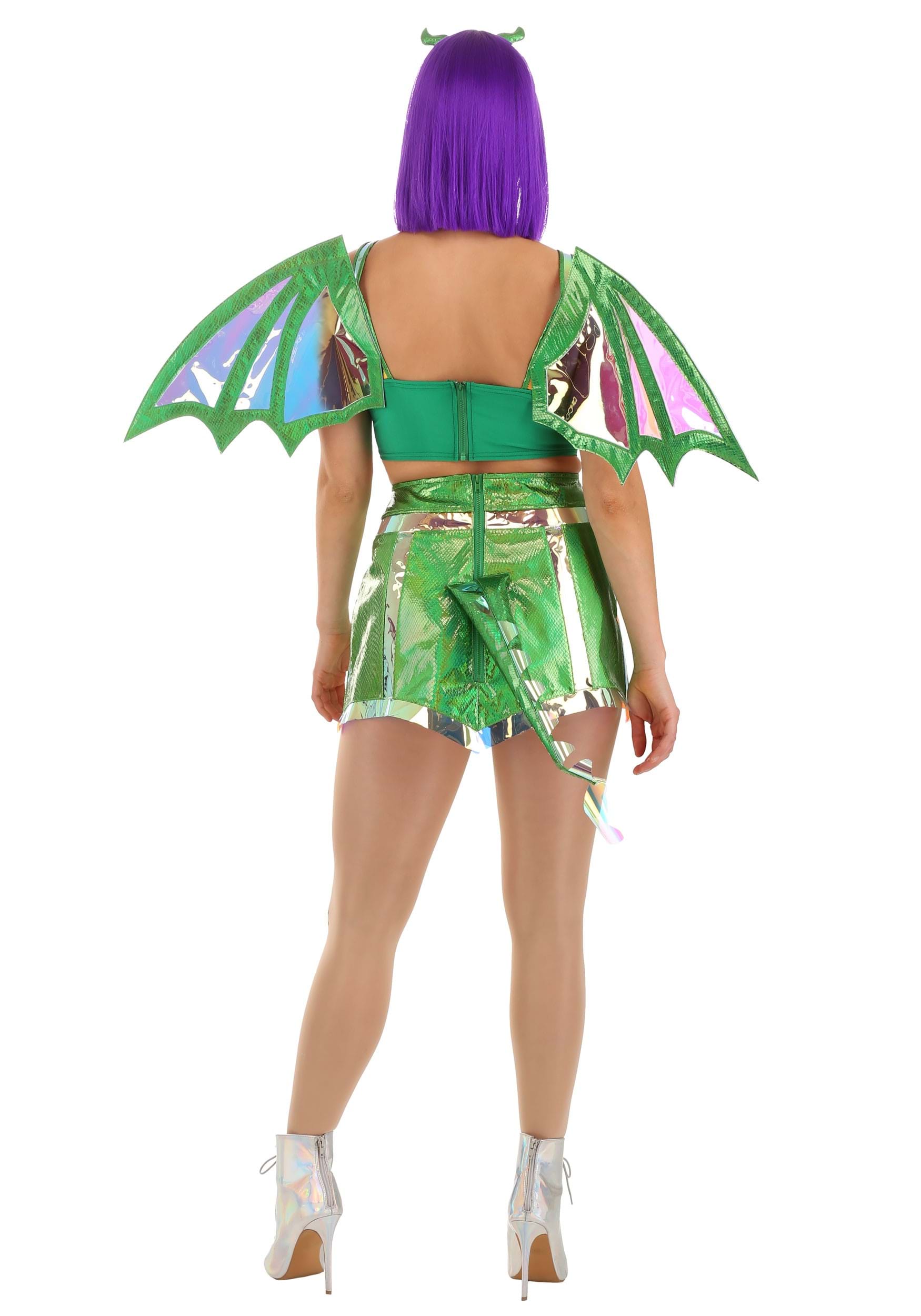 Dreamscape Women's Emerald Dragon Costume