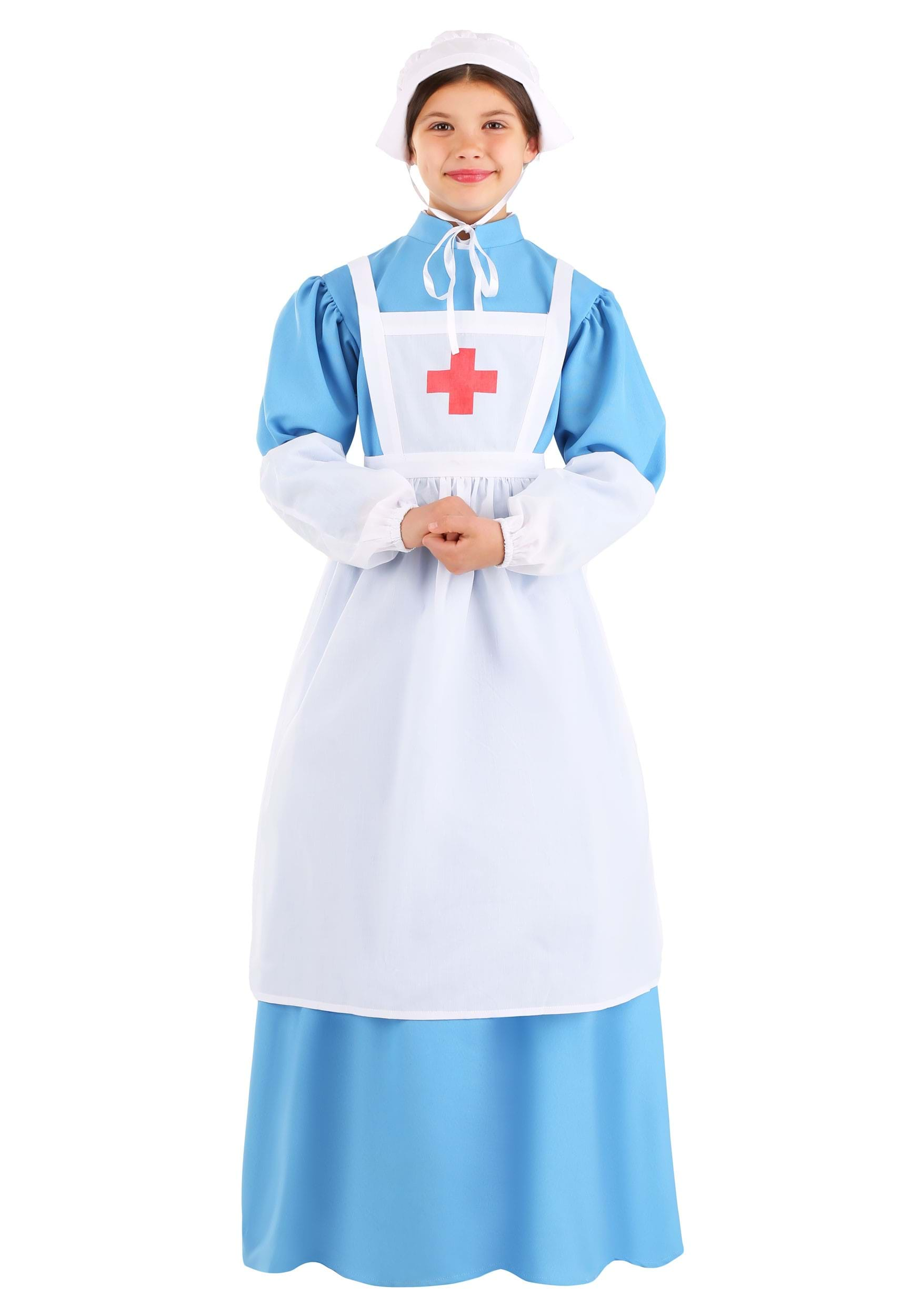 Child Clara Barton Costume Dress , Historical Costumes