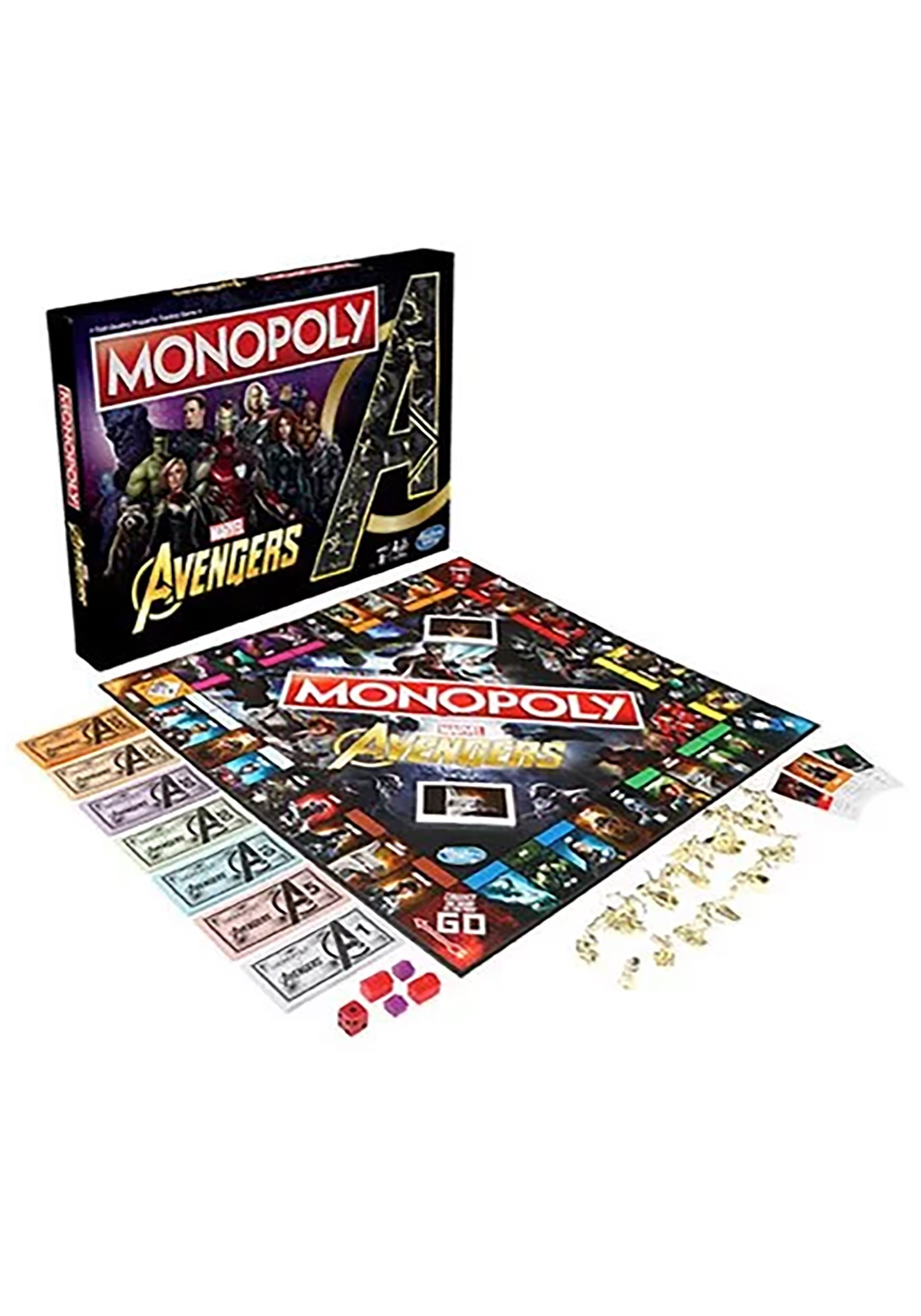 Monopoly Avengers Endgame Edition Game