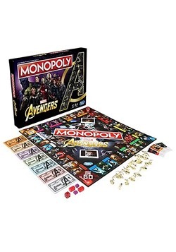 Avengers Endgame Edition Monopoly Game