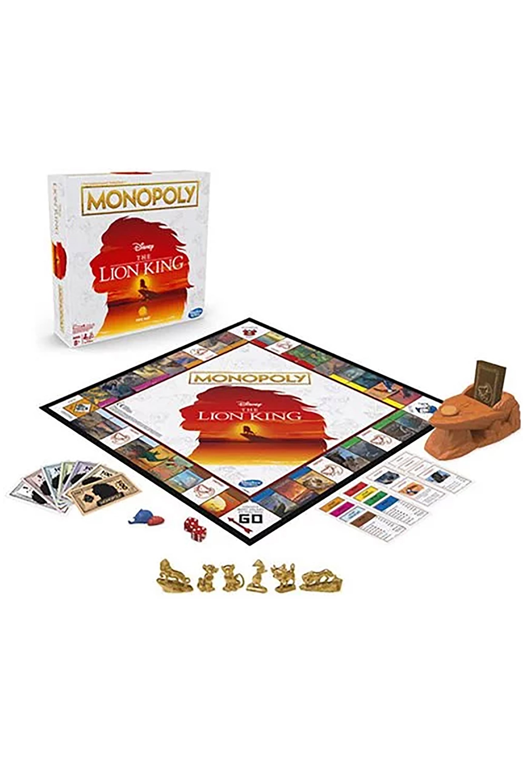 Monopoly Game: The Lion King Edition