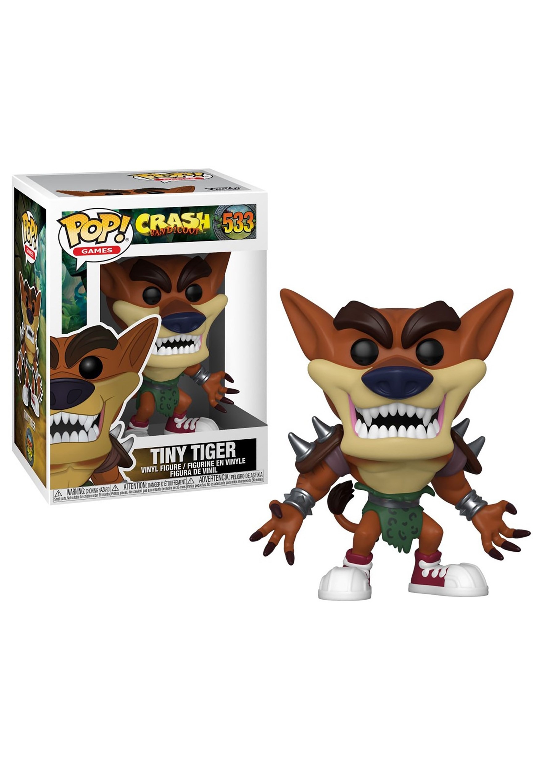 Crash Bandicoot S3- Tiny Tiger Pop! Games