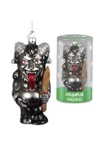 Krampus Glass Ornament