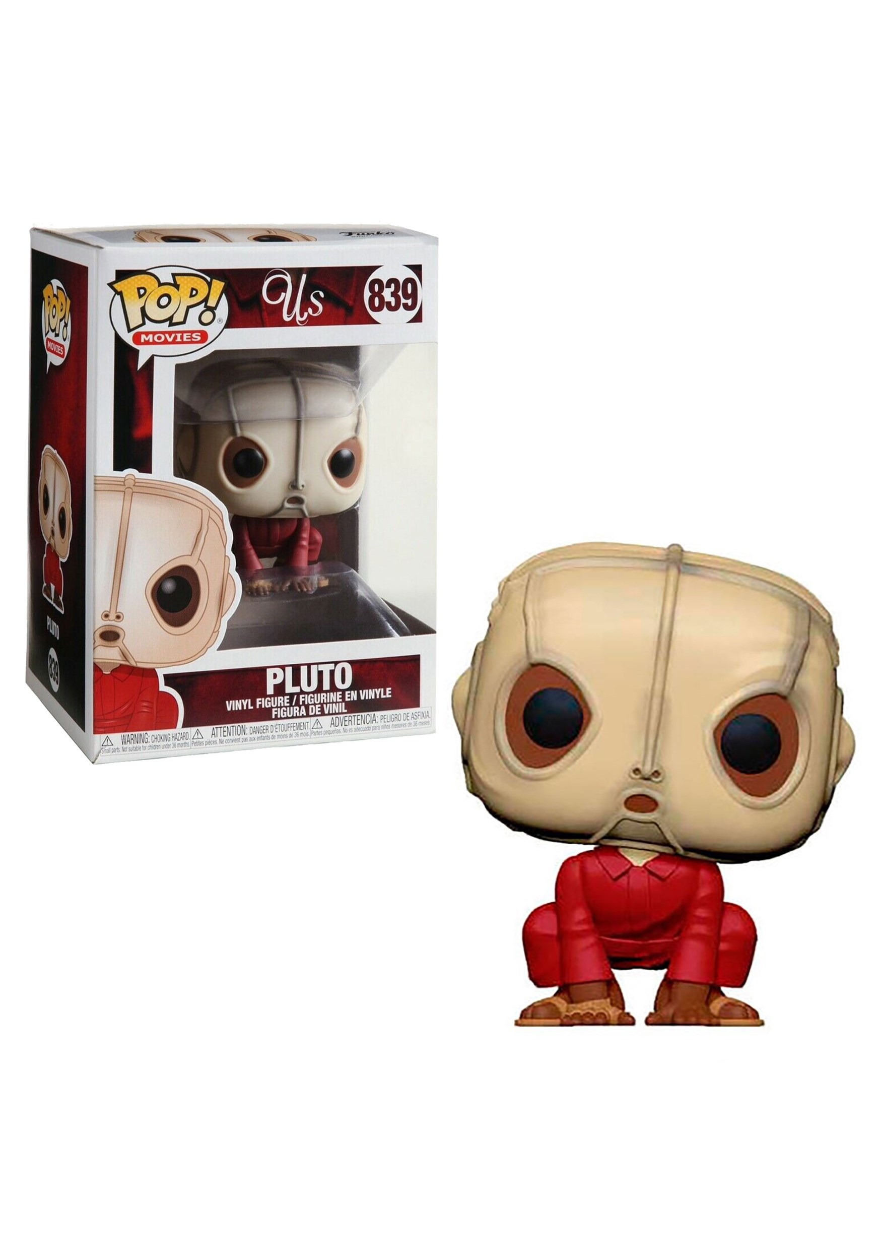 Us- Pluto w/ Mask Pop! Movies