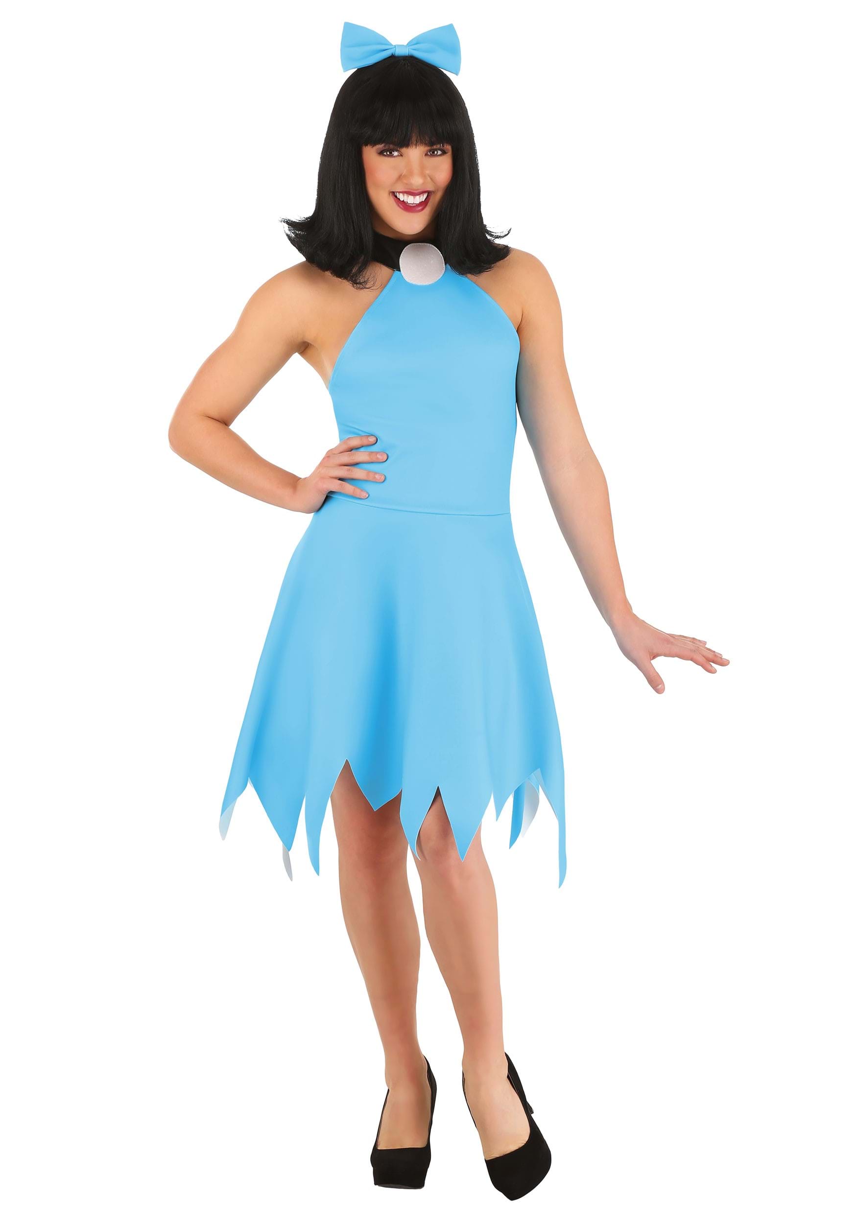 Women's Betty Rubble Plus Size Costume , Flintstones Costumes