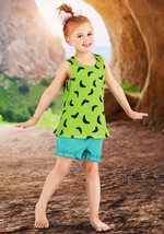 Kid's Classic Flintstones Pebbles Costume Alt 1