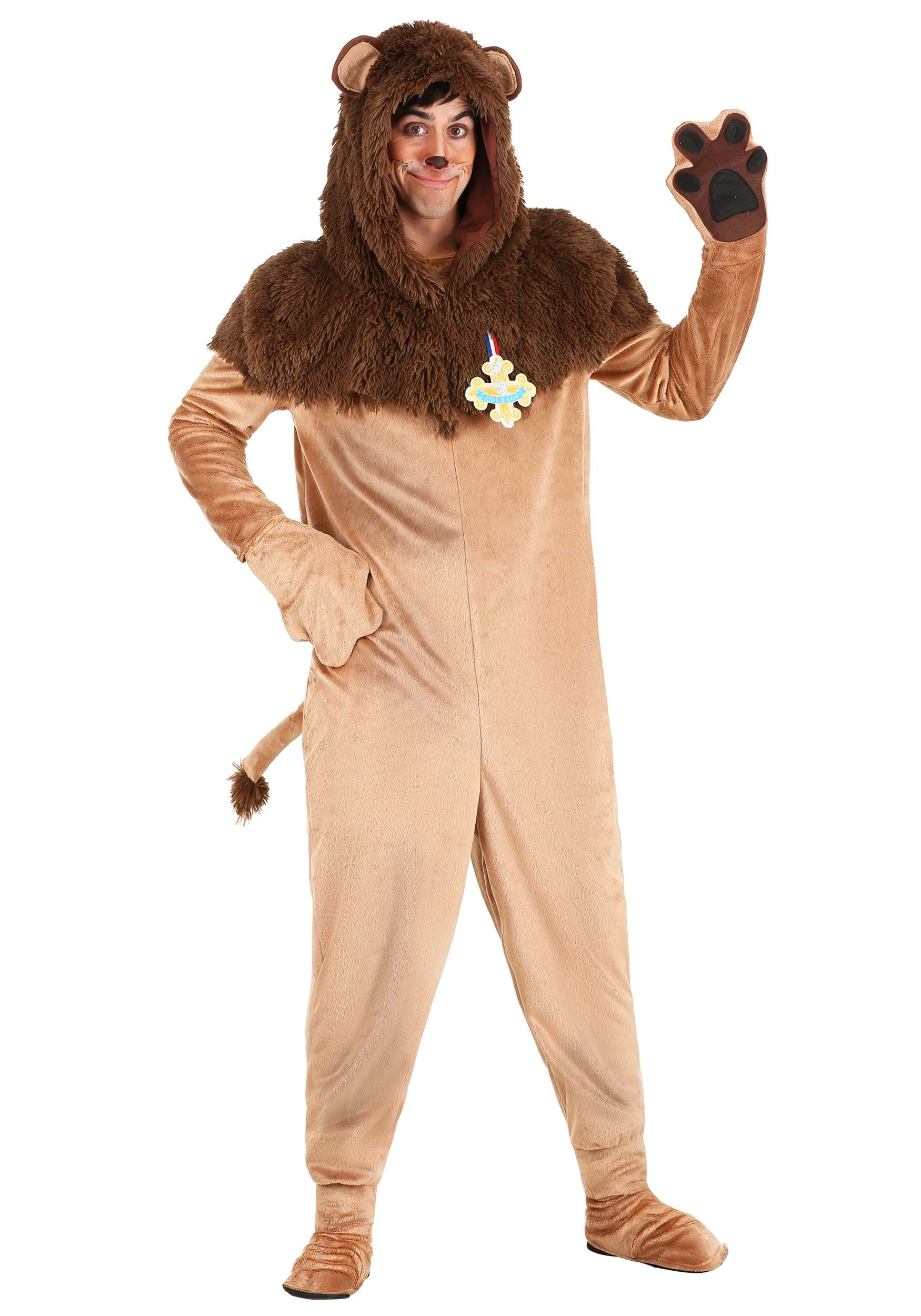 Cowardly Lion Adult Wizard of Oz Costume