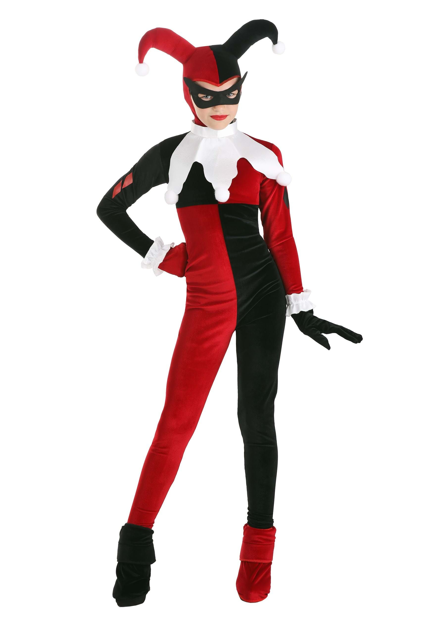 Deluxe Kid's Harley Quinn Costume , Kid's Costumes