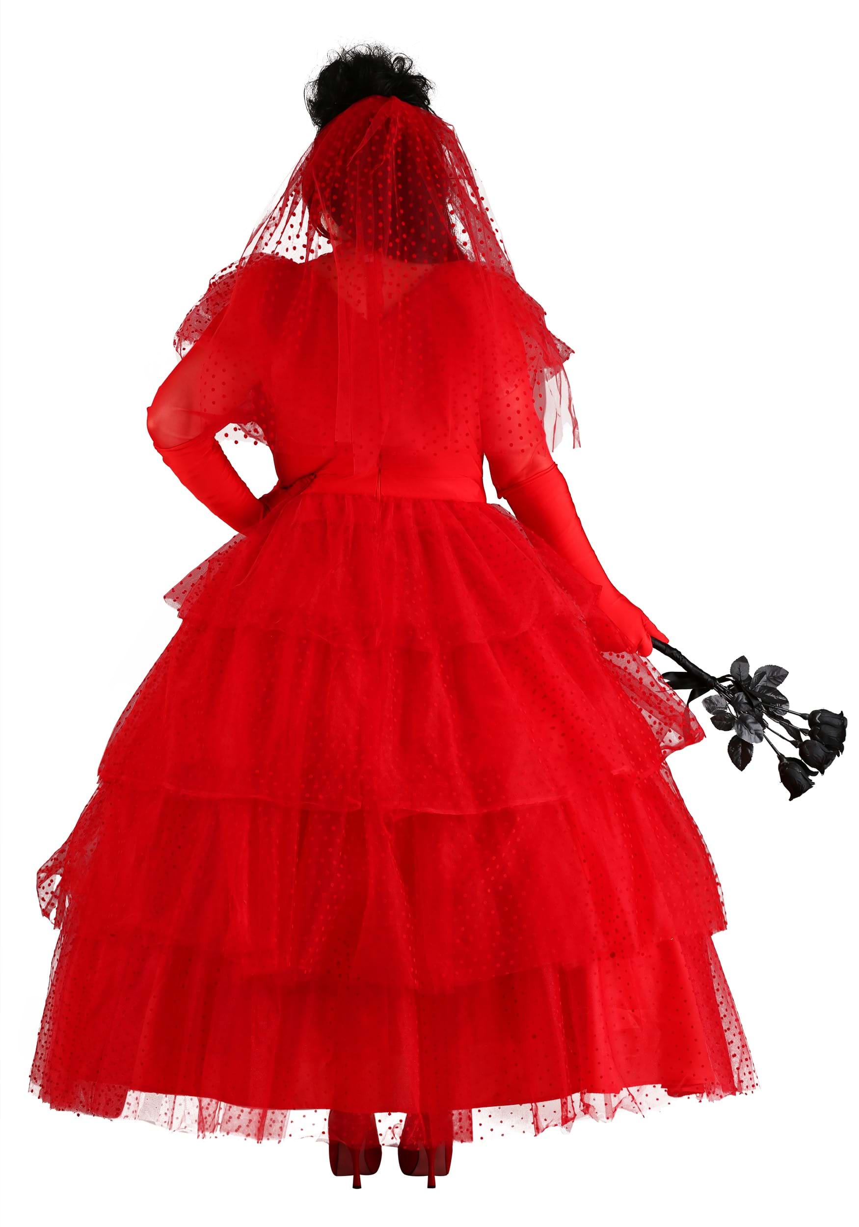 Plus Size Red Wedding Dress For Women
