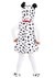 Toddler's Dotty Dalmatian Bubble Costume Alt 1