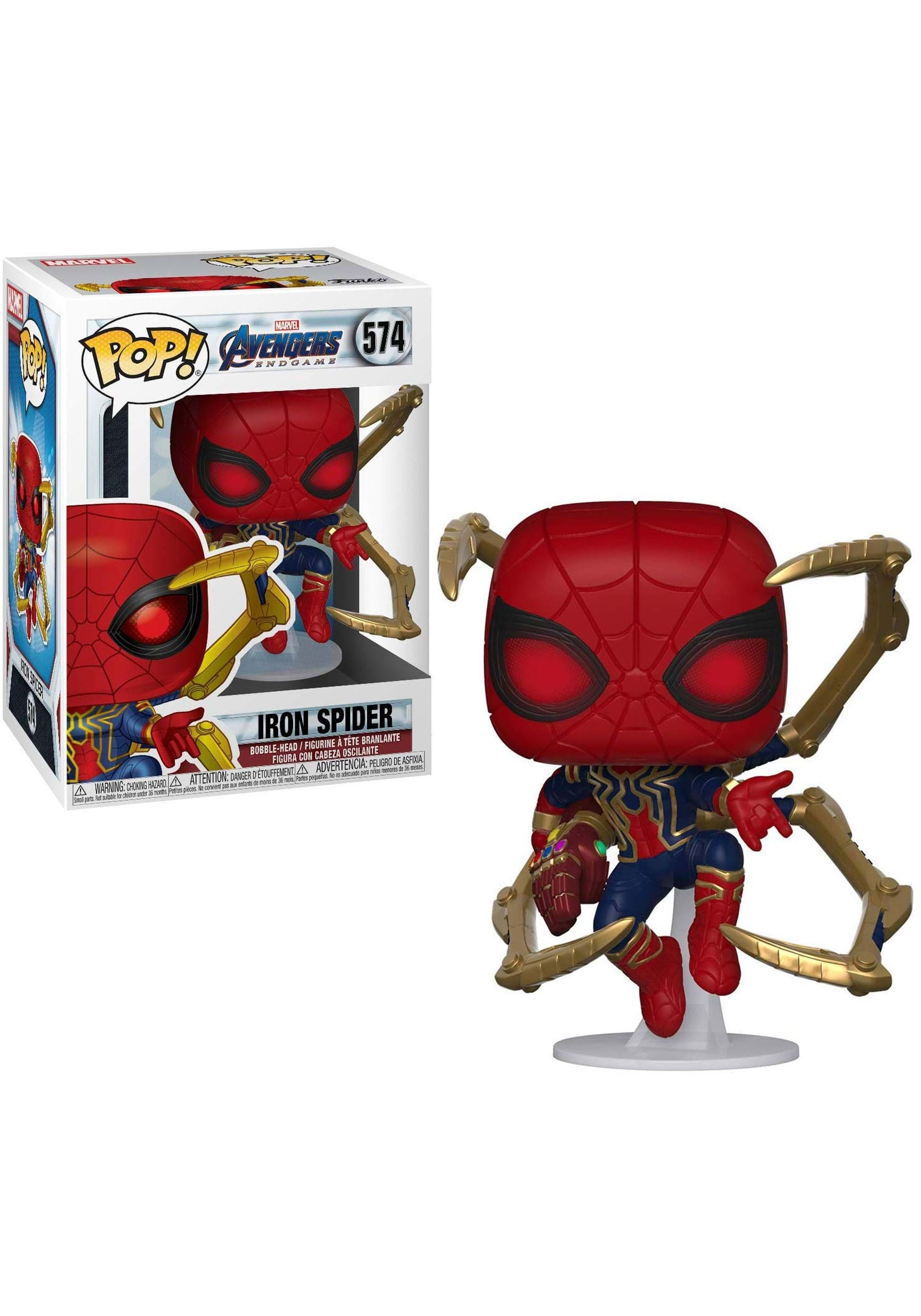 Funko Pop! Marvel: Endgame - Iron Spider w/ Nano Gauntlet