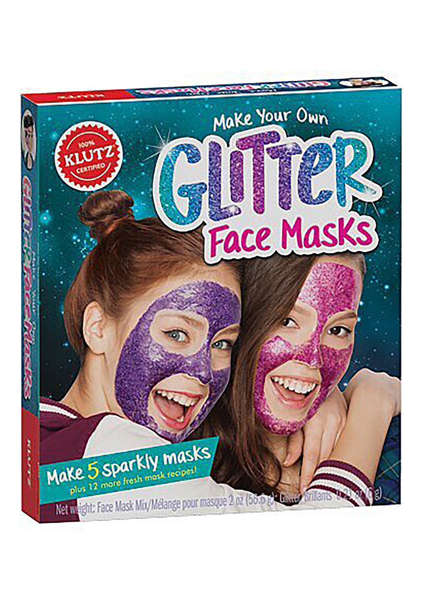 Activity Kit Make Your Own Glitter Face Mask