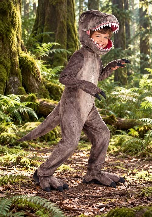 Kids T Rex Dinosaur Costume 1