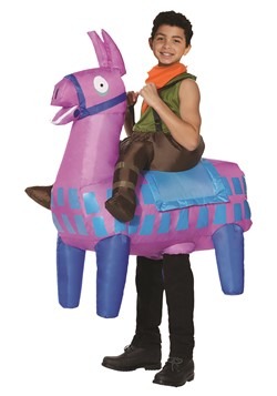 Kids Fortnite Giddy Up Loot Llama Costume