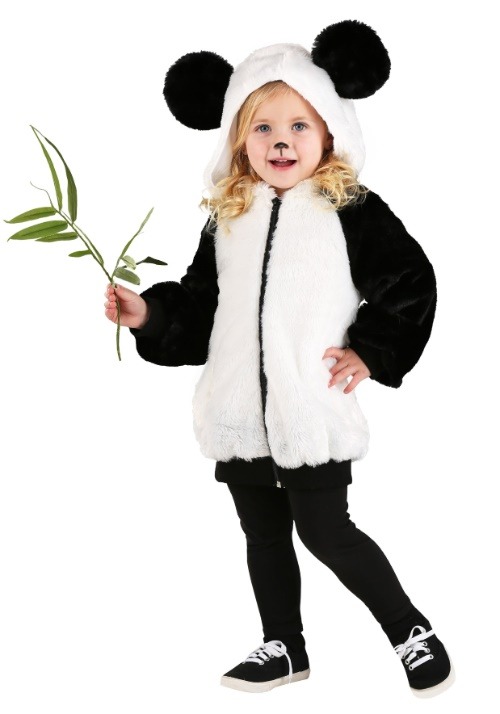 Toddler Panda Hoodie Costume