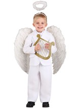 Toddler's White Suit Costume Alt 1