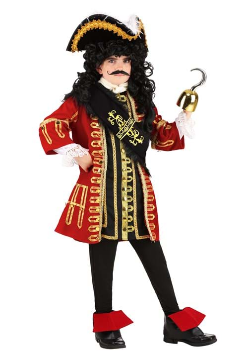 Elite Captain Hook Kid's Costume Main