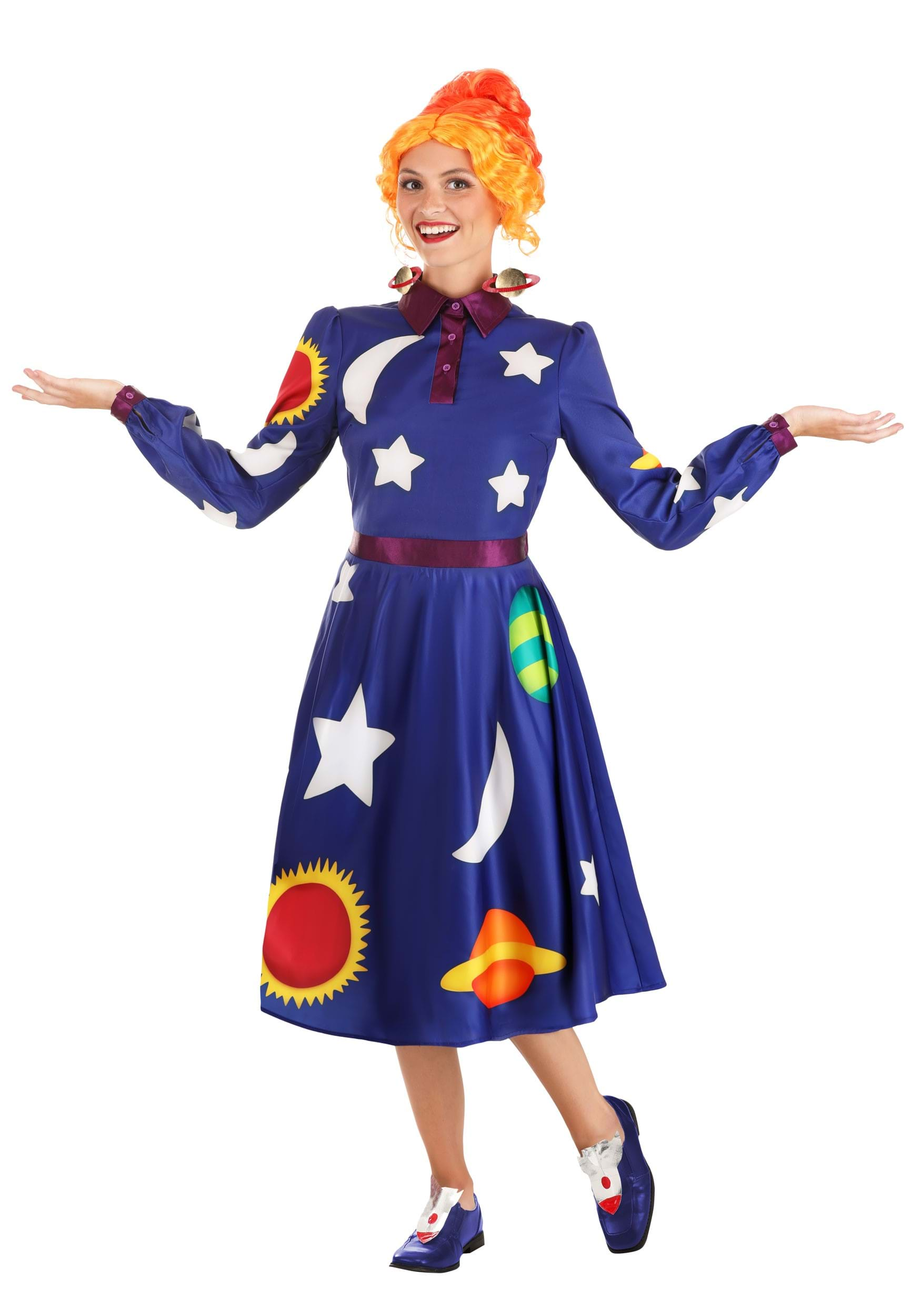 Deluxe Ms. Frizzle Costume , The Magic School Bus Costumes