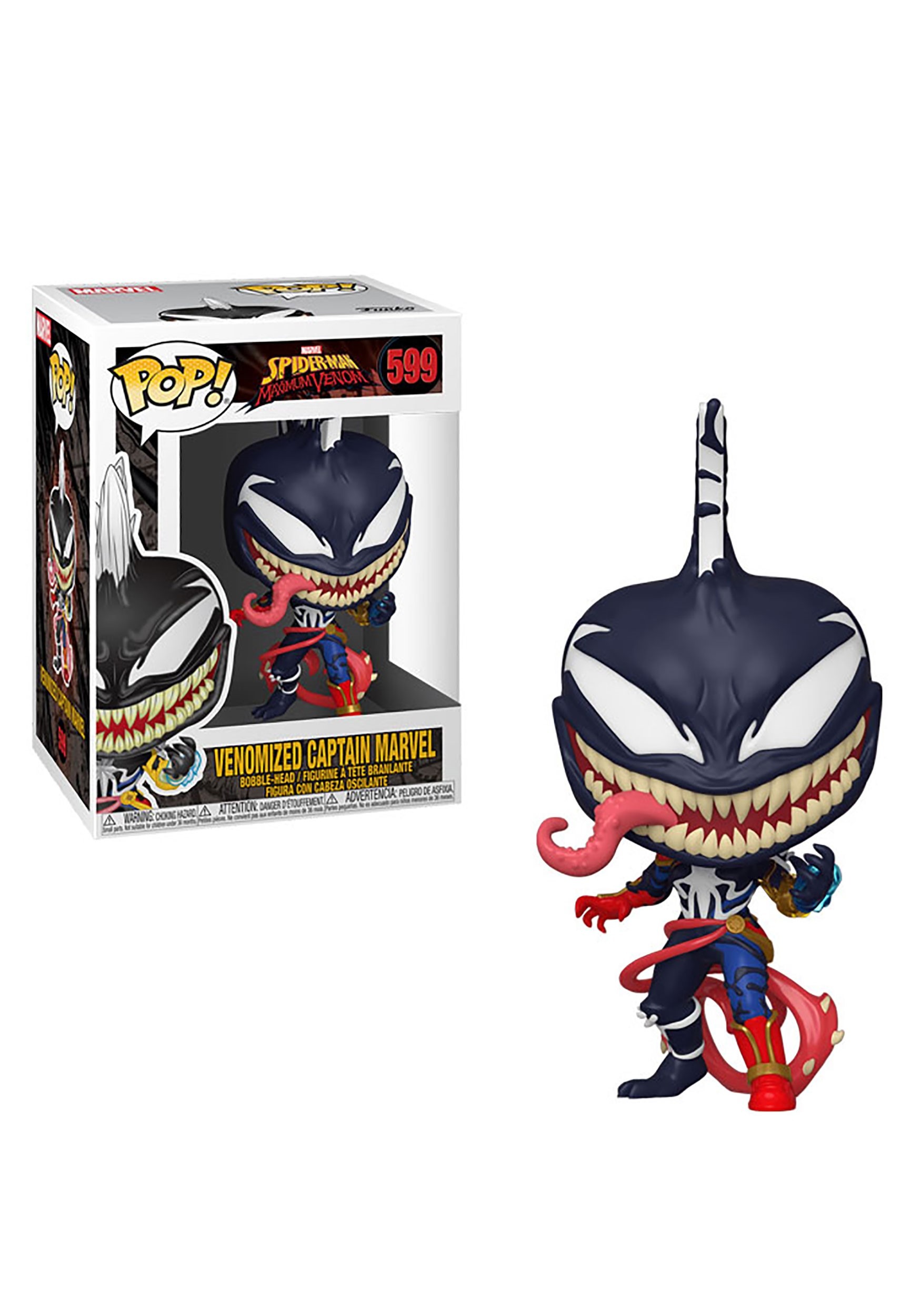POP! Marvel: Captain Marvel- Max Venom