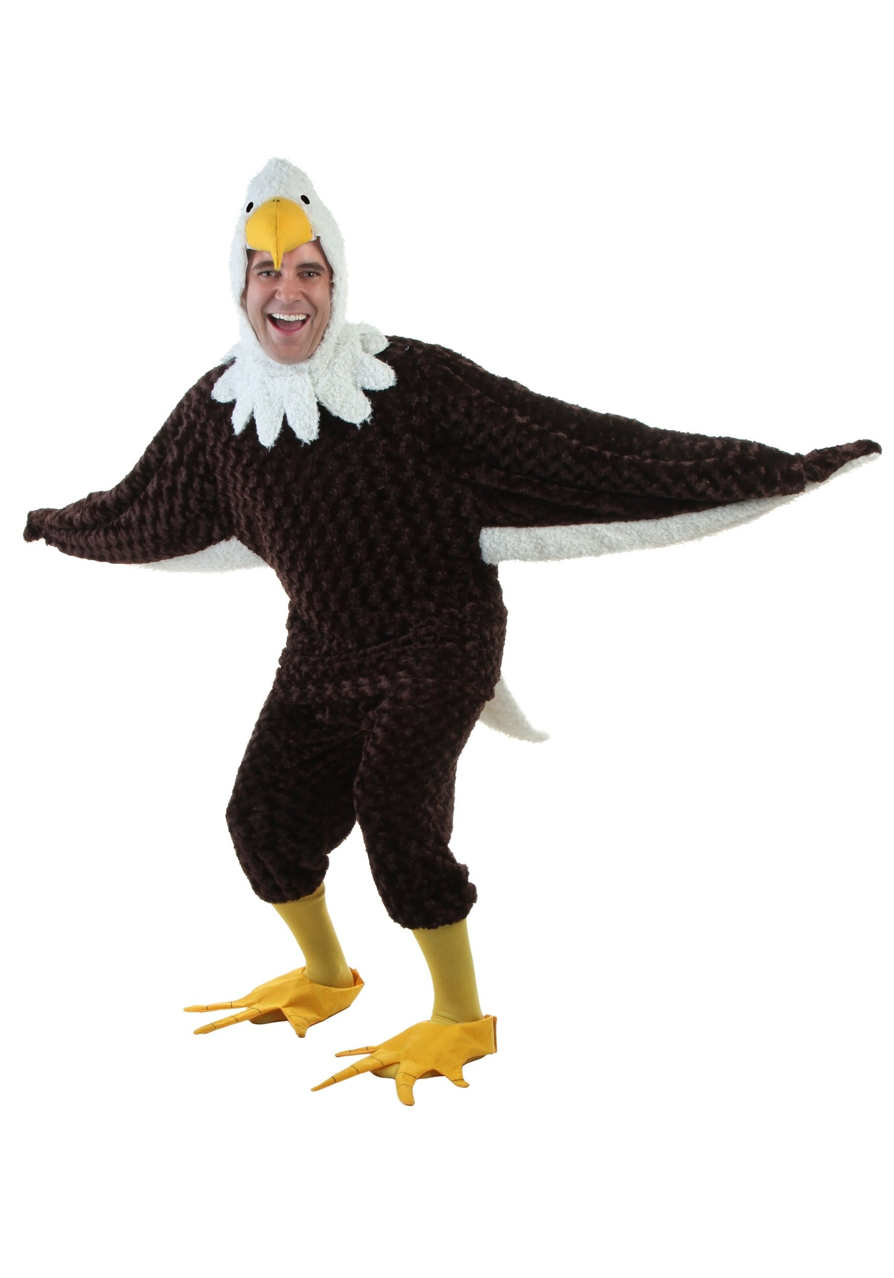 Men's Plus Size Eagle Costume