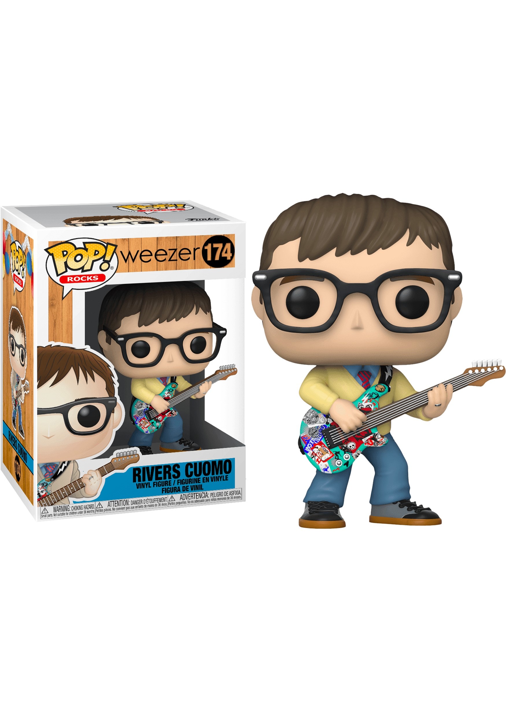 POP Rocks: Weezer- Rivers Cuomo Vinyl Figure