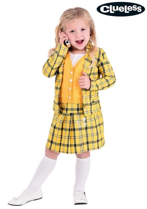 Girls Clueless Cher Toddler Costume