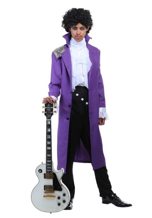 Mens Plus Size Purple Rock Legend Costume