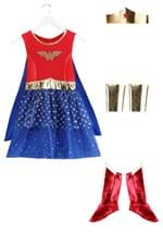 Girl's Caped Wonder Woman Costume Alt 8