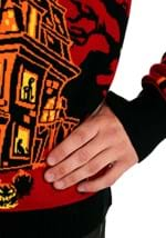 Haunted House Halloween Sweater for Adults