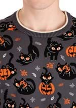 Adult's Quirky Kitty Halloween Sweater Alt 5