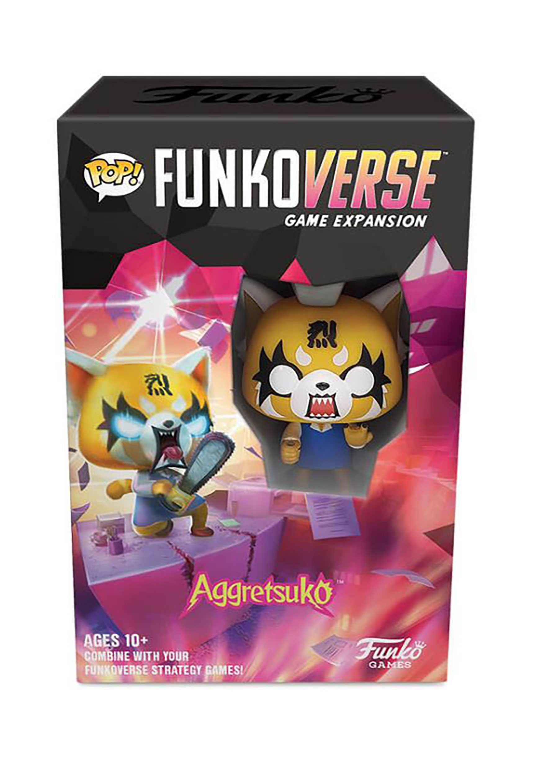 Pop!  Aggretsuko 100 Funkoverse:  Board Game Expansion
