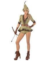 Womens Sexy Heroic Hottie Costume