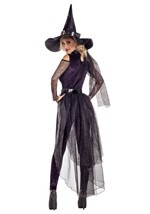 Womens Midnight Violet Witch Costume Alt 1