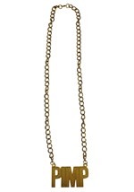 Gold Pimp Necklace Accessory