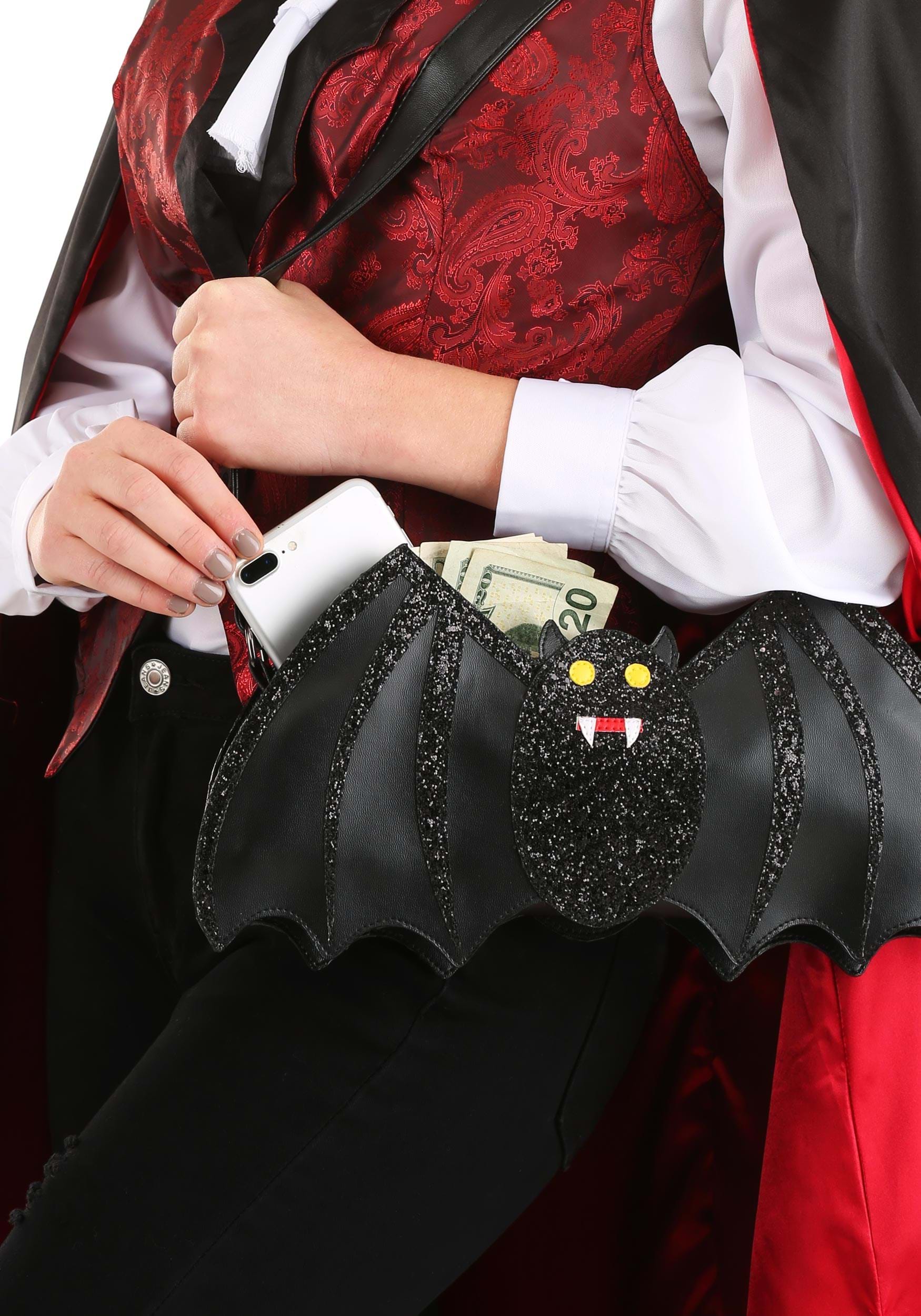 Halloween Bat Glitter Costume Purse , Halloween Bags & Backpacks